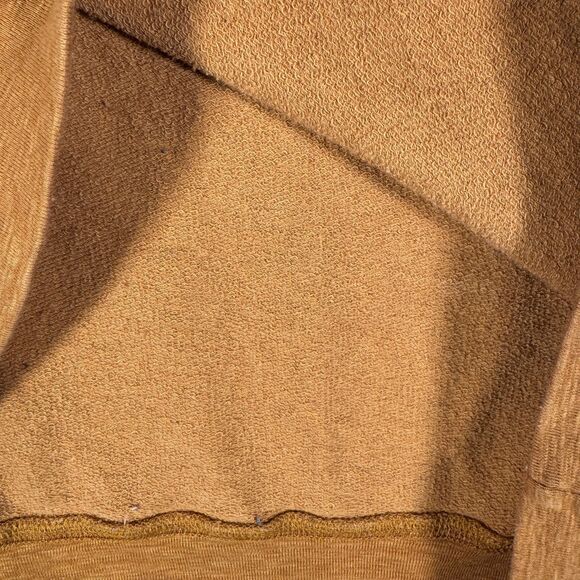 John Elliott Sweatshirt Womens Size 3 Orange Gold Crewneck Pullover Long Sleeve - Picture 6 of 10